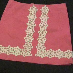 Lilly Pulitzer Pink Mara skirt.